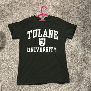 Gildan Black Tulane University Short Sleeve Tee